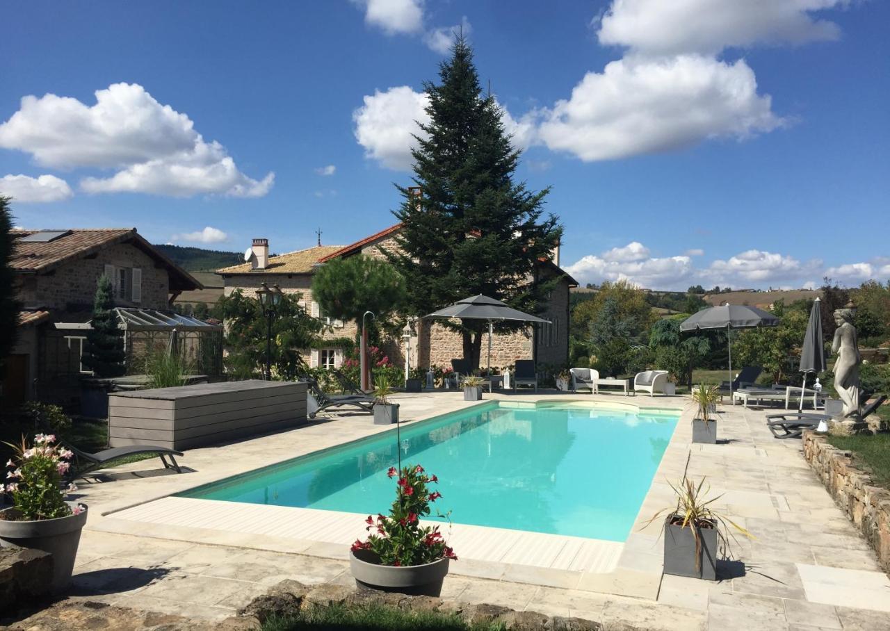 Manoir Montdidier Burgundy Bed & Breakfast Tramayes ภายนอก รูปภาพ